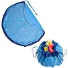 Image de Tapis de jeu et sac de rangement Play&Go Swim Fun Bleu 140 cm PGNOUTSWFU1