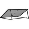 Image de Support solaire réglable pour installation au sol ou suspendue, noir
