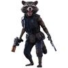 Image de Figurine Hot Toys - Gardiens De La Galaxie V2 - Masterpiece 1/6 Raccoon 16 Cm