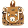 Image de trousse de toilette pliable tigre junior 27 cm polyester marron