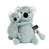 Image de - LES PTIPOTOS -Peluches Koala maman et son bébé menthe +/- 35 cm