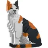 Image de Jekca Blocs De Construction - Chat Calico Assis