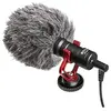 Image de By-mm1 Microphone A Condensateur Cardioïde Pour Appareil Photo Reflex Numérique Noir