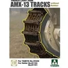 Image de Accessoires militaires : Set de chenille sans patin en caoutchouc AMX-13 Takom