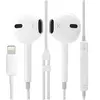 Image de Ecouteur filaire 8Pin Lightning Contrôle du volume avec support micro pour iphone 7/6/6s Plus (Blanc)