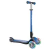 Image de Globber Elite Deluxe Lights Trottinette 3 Roues Jeunesse Unisexe - Navy Blue Réglable en Hauteur en occasion ou reconditionné