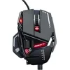 Image de Mad Catz Rat 8+ Souris Gamer Filaire USB - Souris Ergonomique 11 Boutons Programmables - Capteur Optique Pixart3389 16000 DPI - Souris Gaming Pour PC Noir Avec Led Rouge Et Repose Poignet Reglable en occasion ou reconditionné