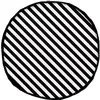 Image de Tapis de jeu et sac de rangement Play&Go Stripes Black Noir 140 cm PGNOR1SBLK1