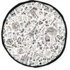 Image de Tapis de jeu et sac de rangement Play&Go Omy Paris Noir 140 cm PGNOR2OPAR1