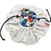 Image de Sac de rangement Play&Go Cars Blanc 40 cm PGNMINCARS1