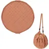 Image de Tapis d'éveil et sac de rangement Play&Go Noomad - Tawny Brown Marron 120 cm PGNSOOTABR1