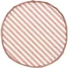 Image de Tapis de jeu et sac de rangement Play&Go Stripes New Pink Rose 140 cm PGNOR1SPIN1