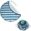 Image de Tapis de jeu et sac de rangement Play&Go Blue/Green Stripes Bleu 140 cm PGNOUTBGST1