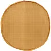 Image de Tapis de jeu et sac de rangement Play&Go Organic Mustard Grid Jaune 140 cm PGNOO1GMUS1