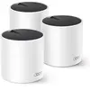 Image de TP-Link Deco X55 V1.60 - Système Wi-Fi - (3 routeurs) - jusqu'à 6500 pieds carrés - maillage 1GbE - Wi-Fi 6 - Bi-bande