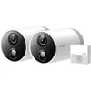 Image de Tapo C400S2 V1 - 2 x Caméras Tapo C400 + Concentrateur Tapo H200 - caméra de surveillance réseau - intérieur, extérieur - résistant à la poussière /