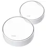 Image de Deco X50-PoE V1 - Système Wi-Fi - (2 routeurs) - maillage 1GbE - Wi-Fi 6 - Bi-bande - fixation murale, montable sur plafond