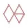 Image de Nanoleaf Lines Skin Rose Mate - 9 pièces