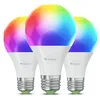 Image de Nanoleaf Matter Essentials Pack de 3 Ampoules LED E27 Connectées RGBW - Lampes Intelligentes, Matter sur Thread, Bluetooth, Compatible Google Apple, Synchro Musique et Ecran, Salon Bureau Gaming en occasion ou reconditionné