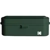 Image de Film Case (135) Boîtier Compact en Acier pour 5 Rouleaux de Film 135 mm, Capot Amovible, Design Annees 70, Protection Poussiere et Humidite - Olive