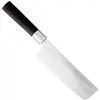 Image de KAI Wasabi Black Nakiri - Longueur de lame de 16,5 cm - acier inoxydable poli 6A/1K6 58 (±1) HRC - manche en polypropylène noir - couteau à légumes - Fabriqué au Japon en occasion ou reconditionné
