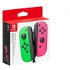 Image de Joy-Con (L)/(R) - Manette de jeu - sans fil - vert fluo, rose néon (pack de 2) - pour Nintendo Switch