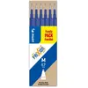 Image de Pack de 6 recharges Frixion Pointe moyenne Bleu