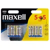 Image de Maxell Piles Alcalines Aaa 10 Lr03 1.5v One Size