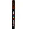 Image de épaisseur de la PC-3Mligne du marqueur de peinture 0,9 - 1,3 mm brun