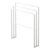 Image de Porte-serviettes de bain avec 3 branches Blanc