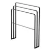 Image de Porte-serviettes de bain avec 3 branches Noir