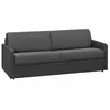 Image de Canapé 4 places convertible express en tissu gris - Couchage 160 cm - Matelas 14 cm CALIFE