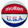 Image de Molten ballon de basket pour lentraînement aux couleurs des etats-unis couleurs bleu blanc rouge -taille 7