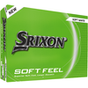 Image de Srixon Balles de golf Soft Feel 14 12-Pack, blanc