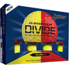 Image de Srixon Balles de golf Q-Star Tour 6 Divide - Paquet de 12, jaune/rouge