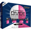 Image de Srixon Balles de golf Q-Star Tour 6 Divide - Paquet de 12, blanc/rose