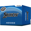Image de Srixon Balles de golf AD333 - Paquet de 24, blanc