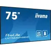 Image de ProLite LH7565UHSB-B1 - Classe de diagonale 75" (74.5" visualisable) écran LCD rétro-éclairé par LED - signalisation numérique - Android - 4K UHD