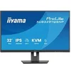 Image de Ecran 32 Noir IPS 2560x1440 16:9 1ms 350 cd/m² 100Hz HDMI DP USB-C 4xUSB-HUB 2xHP 15cm pied régl haut commutateur KVM Docking USB-C intégrée TCO"