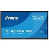 Image de ProLite TE7513A-B1AG - Classe de diagonale 75" (74.5" visualisable) écran LCD rétro-éclairé par LED - signalétique numérique interactive - avec écran