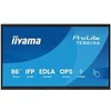 Image de ProLite TE8615A-B1AG - Classe de diagonale 86" (85.6" visualisable) écran LCD rétro-éclairé par LED - signalétique numérique interactive - avec écran