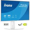 Image de Iiyama XB2497HSU-W1 23.8" FHD/120Hz/IPS/Pivot/HP/Blanc