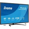 Image de Iiyama 43" 4K/60Hz ou FHD/120Hz VA/3ms/USB-C/KVM