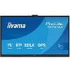 Image de ProLite TE7513A-B3AG - Classe de diagonale 75" (74.52" visualisable) écran LCD rétro-éclairé par LED - signalétique numérique interactive - avec