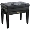 Image de Banc de Piano Couleur Ebene Poli Banquettes Clavier
