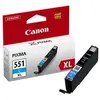 Image de Canon CLI-551C Cyan XL - 6444B001