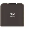 Image de Etui rigide 24 cartes Noir mat compatible pour Nintendo Switch 2