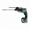 Image de Perforateur SDS+ 18mm Brushless 18V 1,3J -- avec 2 batteries 5Ah - chargeur - HitCase II - DH18DPBWPZ