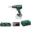 Image de HiKOKI DS18DCWPZ Perceuse-Visseuse 18V Brushless, 140 Nm avec 2x 5,0Ah en occasion ou reconditionné