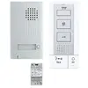 Image de Kit portier audio 2 fils intégral mains libres Blanc - - 118712